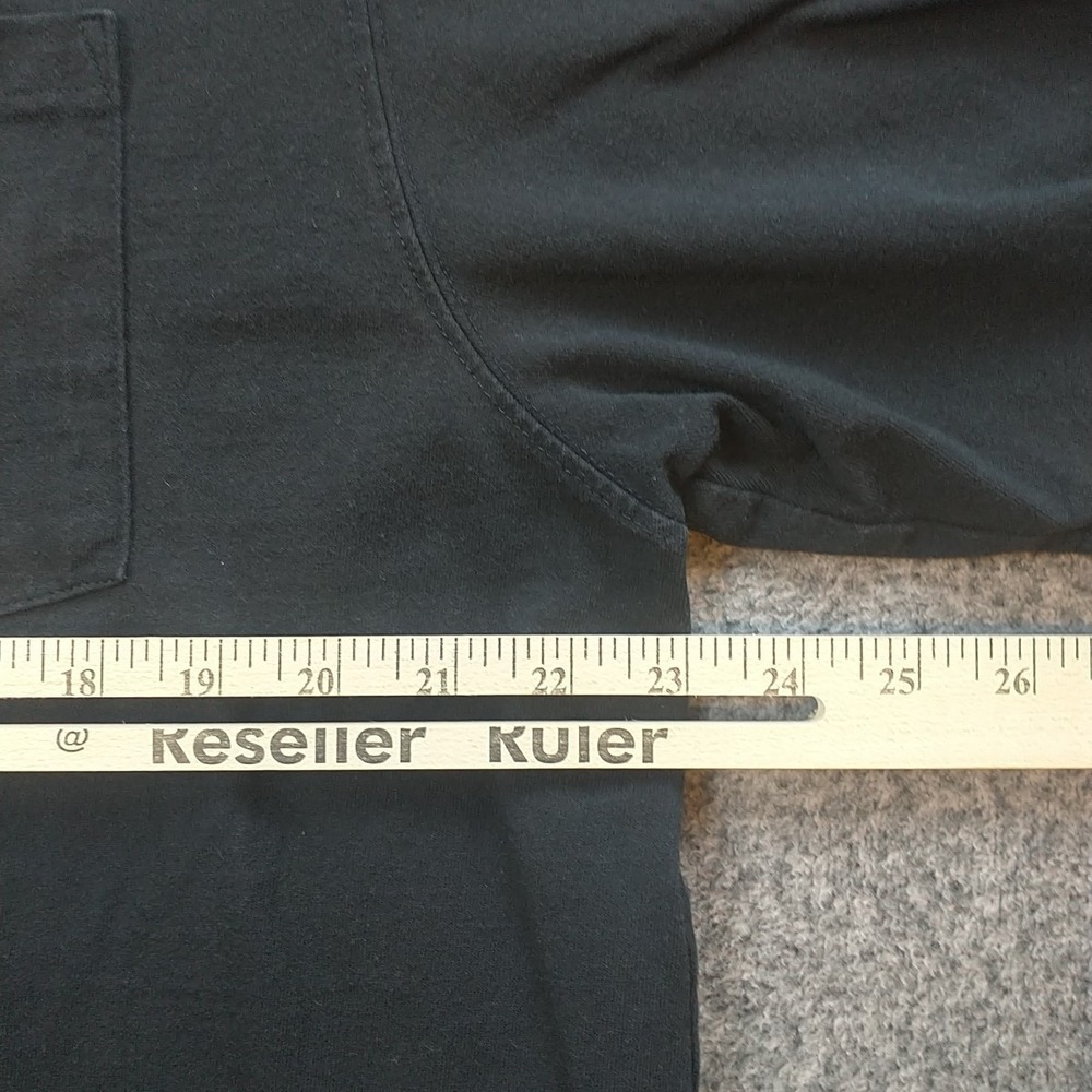 Carhartt K87 BLK Mens XL Black Short Sleeve Pocket T-Shirt Original Fit Cotton - Picture 7 of 16